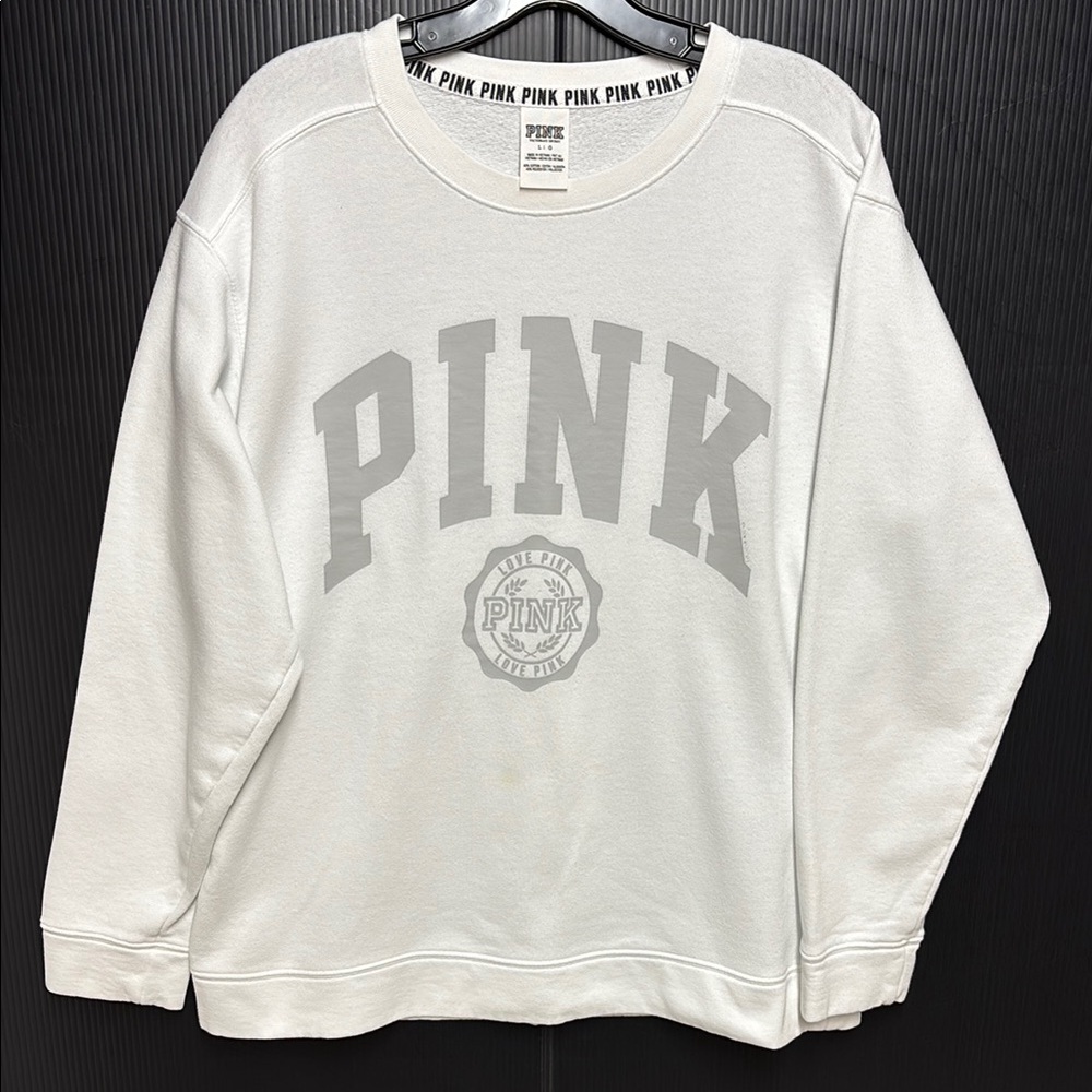 PINK Crewneck Pullover Sweatshirt